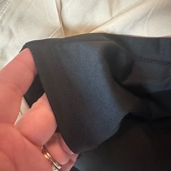 Rawgear NWT Large compression leggings with attached shorts black tan workout - Picture 5 of 8